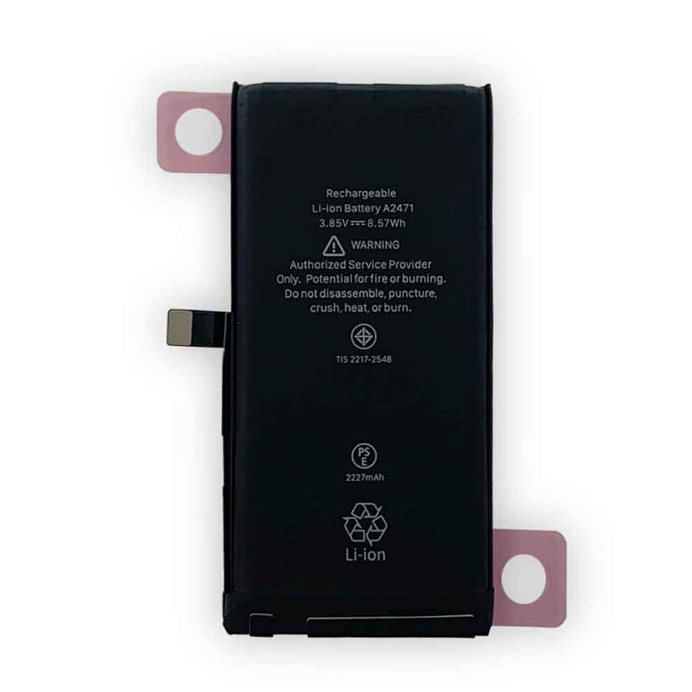 3.85V 4.45V 2227mAh 8.57WH A2471 Smartphone Battery for Apple iPhone 12 mini