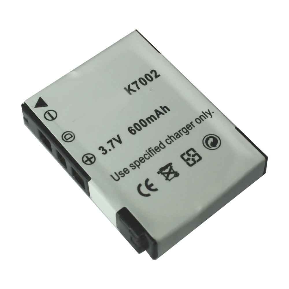 3.7V 600mAh K7002 Camera Battery for Kodak V530 V603