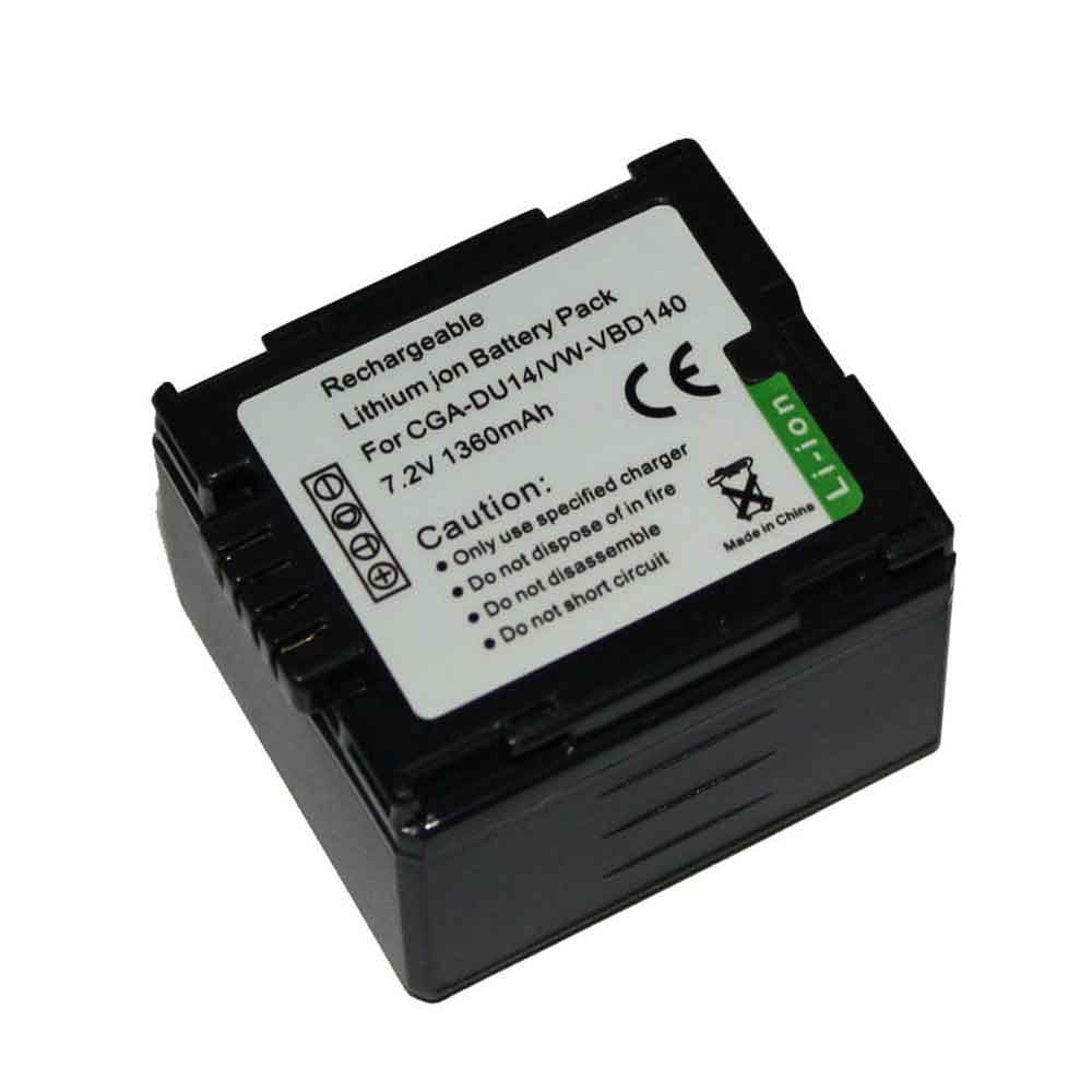 7.2V 1360mAh Panasonic CGA-DU07 DU06 DU12 Replacement Battery