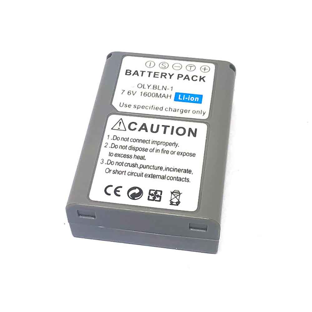 7.6V 1600mAh BLN-1 Camera Battery for Olympus EM5 EP5 EM5 M2 PEN-F E-M5 Mark II
