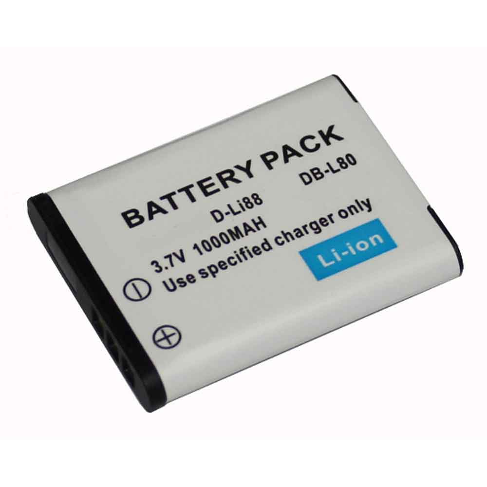 3.7V 1000mAh D-LI88 Camera Battery for Pentax P70 P80 WS80 X70 W90 H90