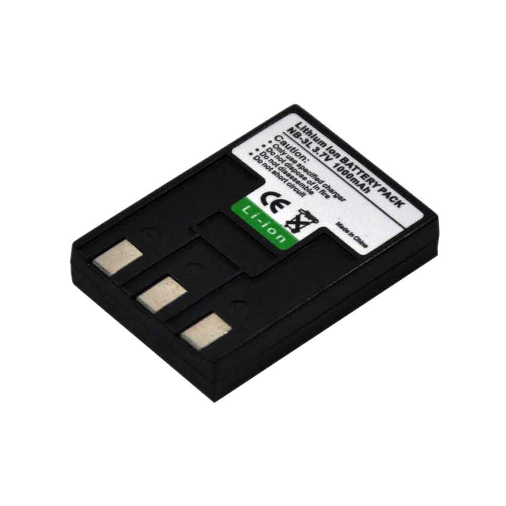 3.7V 1000mAh NB-3L Camera Battery for Canon Digital IXUS II IXUS I IXUS Iis IXUS 750