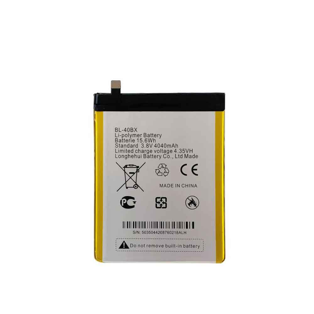 3.8V 4.35V 4040mAh/15.6WH BL-40BX Smartphone Battery for Infinix X600/Note 2