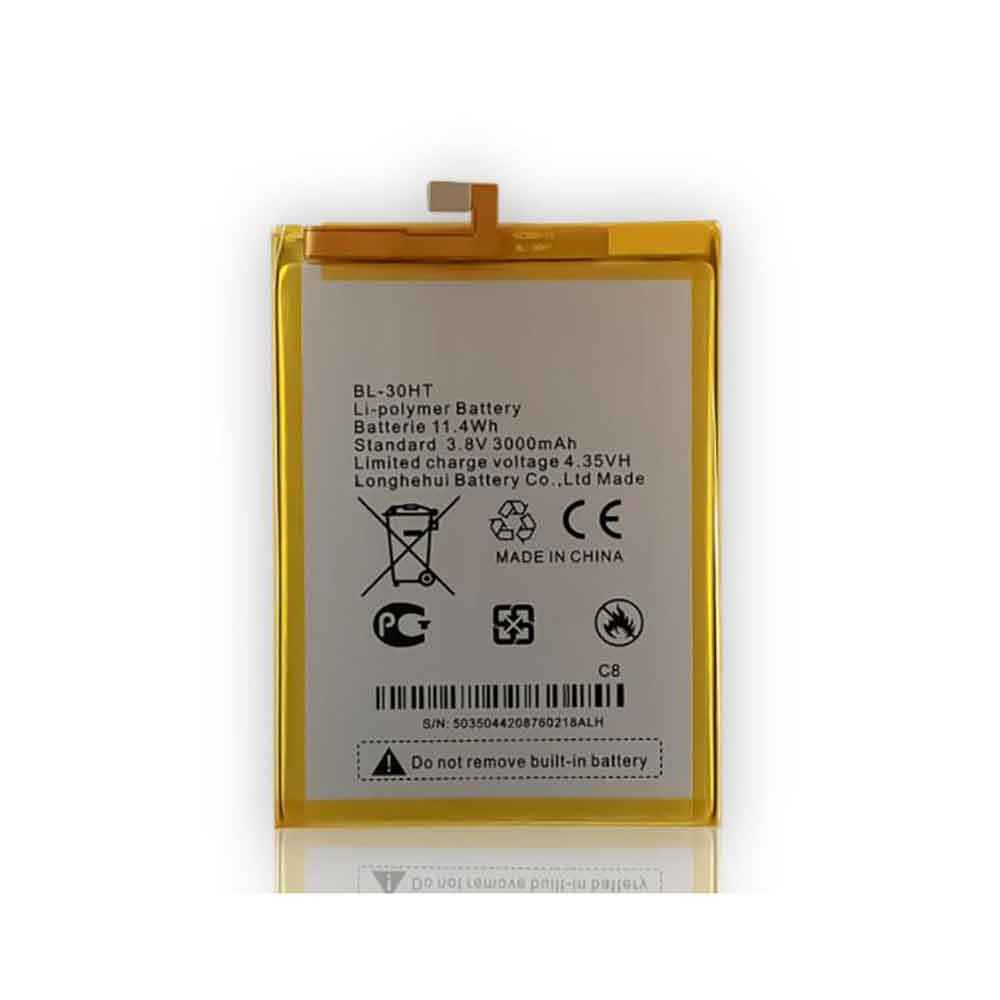 3.8V 4.35V 3000mAh/11.4WH BL-30HT Smartphone Battery for Tecno C8
