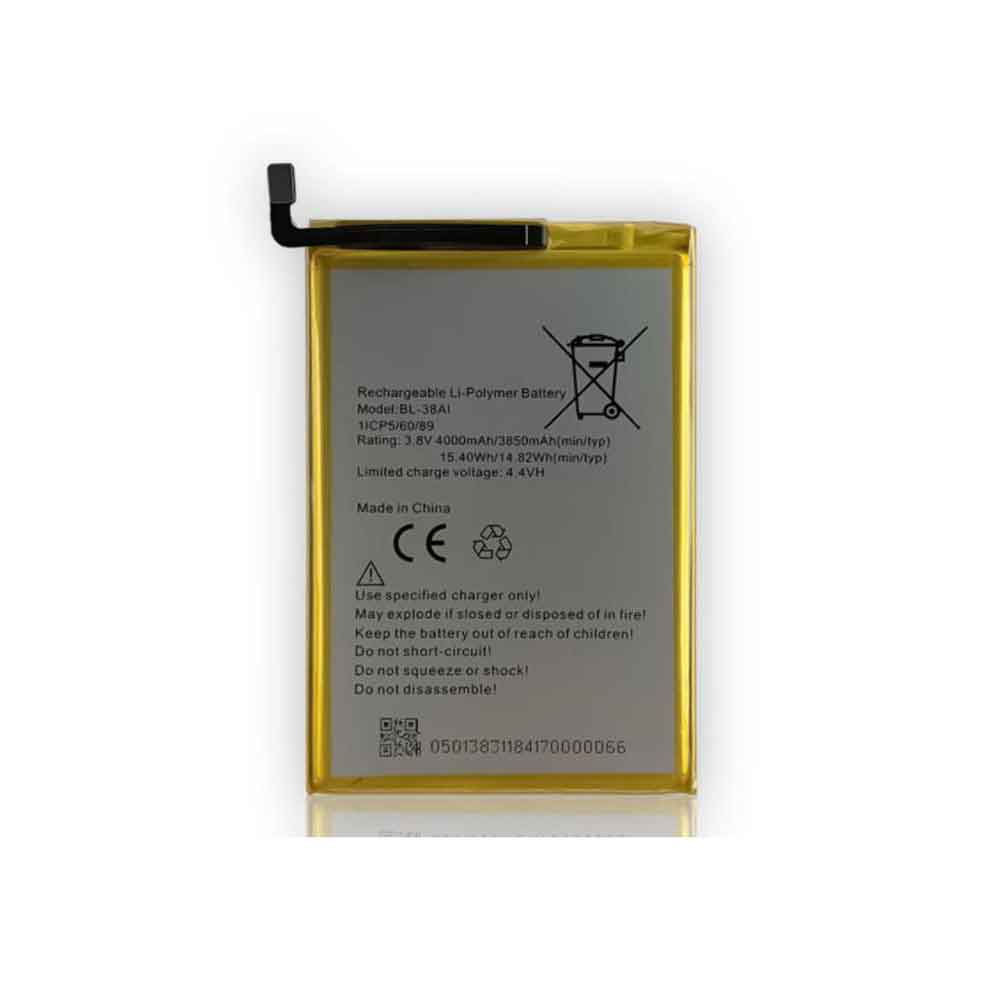 3.8V 4000mAh BL-38AI Smartphone Battery for Itel P32 P13 P31 P33