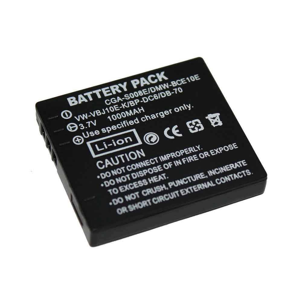 3.7V 1000mAh CGA-S008E Camera Battery for Panasonic FX520 FS20 FX38 FX36 DMC-FX30 FX33 FX35 FX55