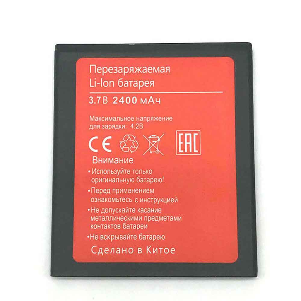 3.7V 4.2V 2400mAh BQS-5006 Smartphone Battery for BQ BQS-5006