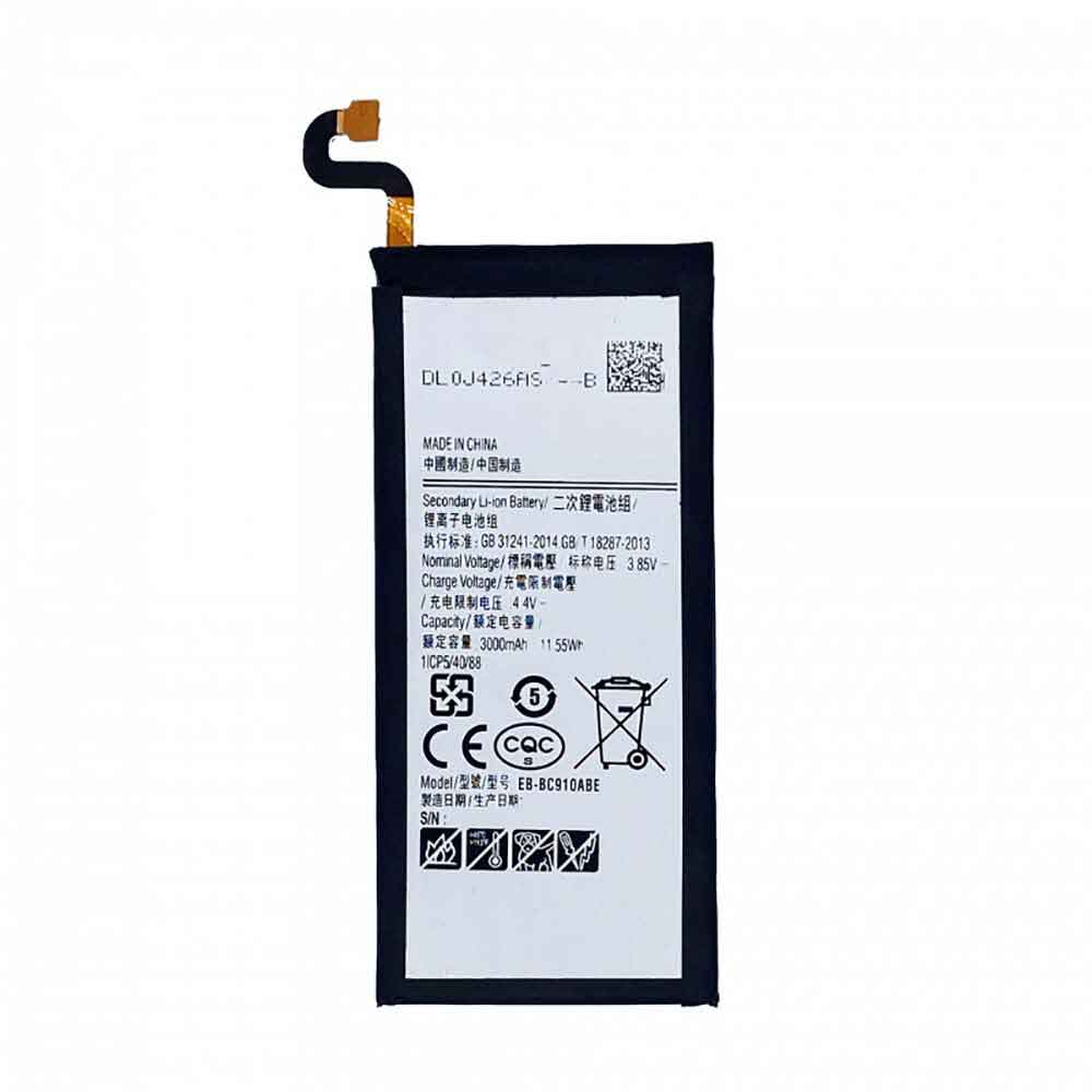3.85V 4.4V 3000mAh/11.55WH EB-BC910ABE Smartphone Battery for Samsung Galaxy C10 Pro C910