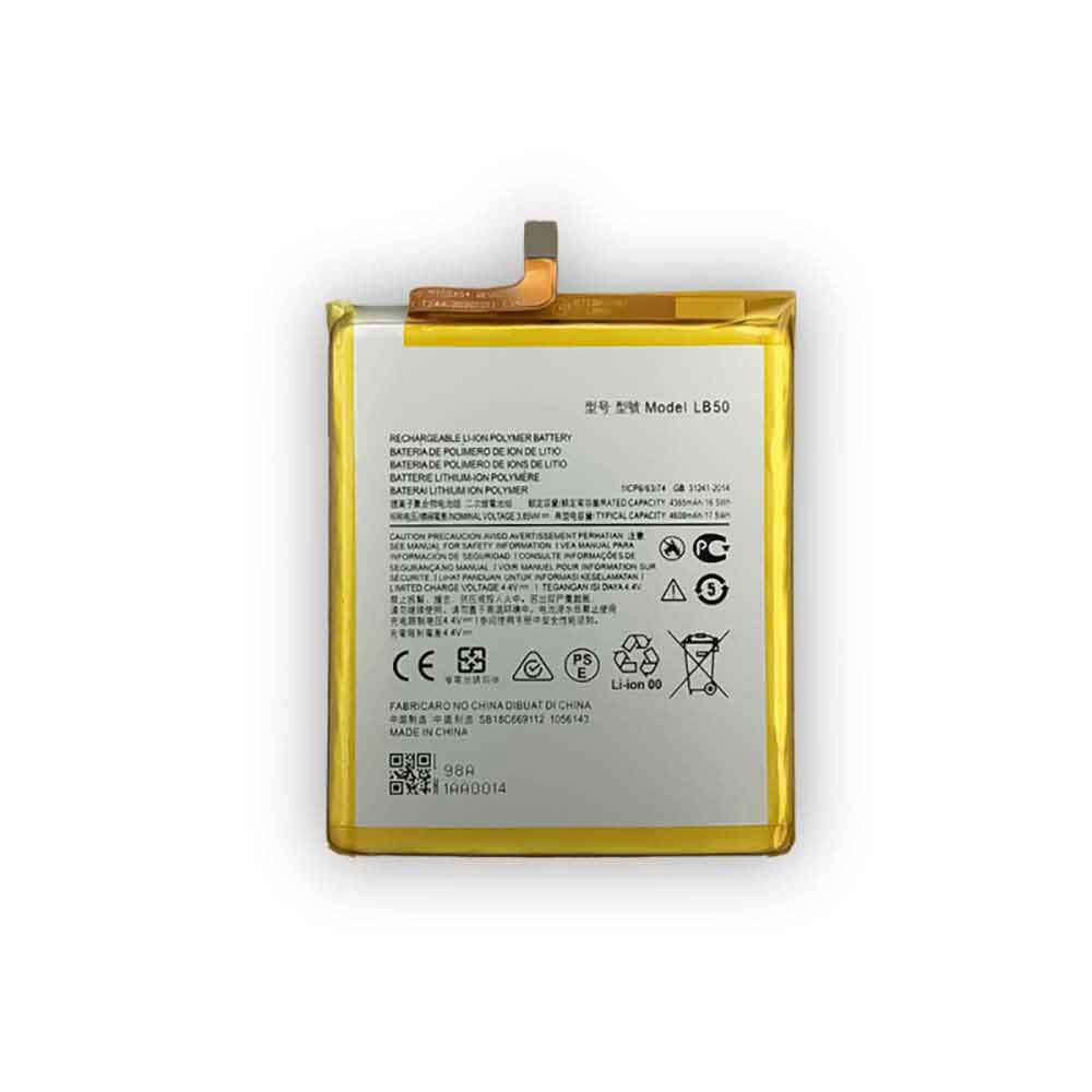 3.85V 4.4V 4600mAh/17.5WH LB50 Smartphone Battery for Motorola LB50