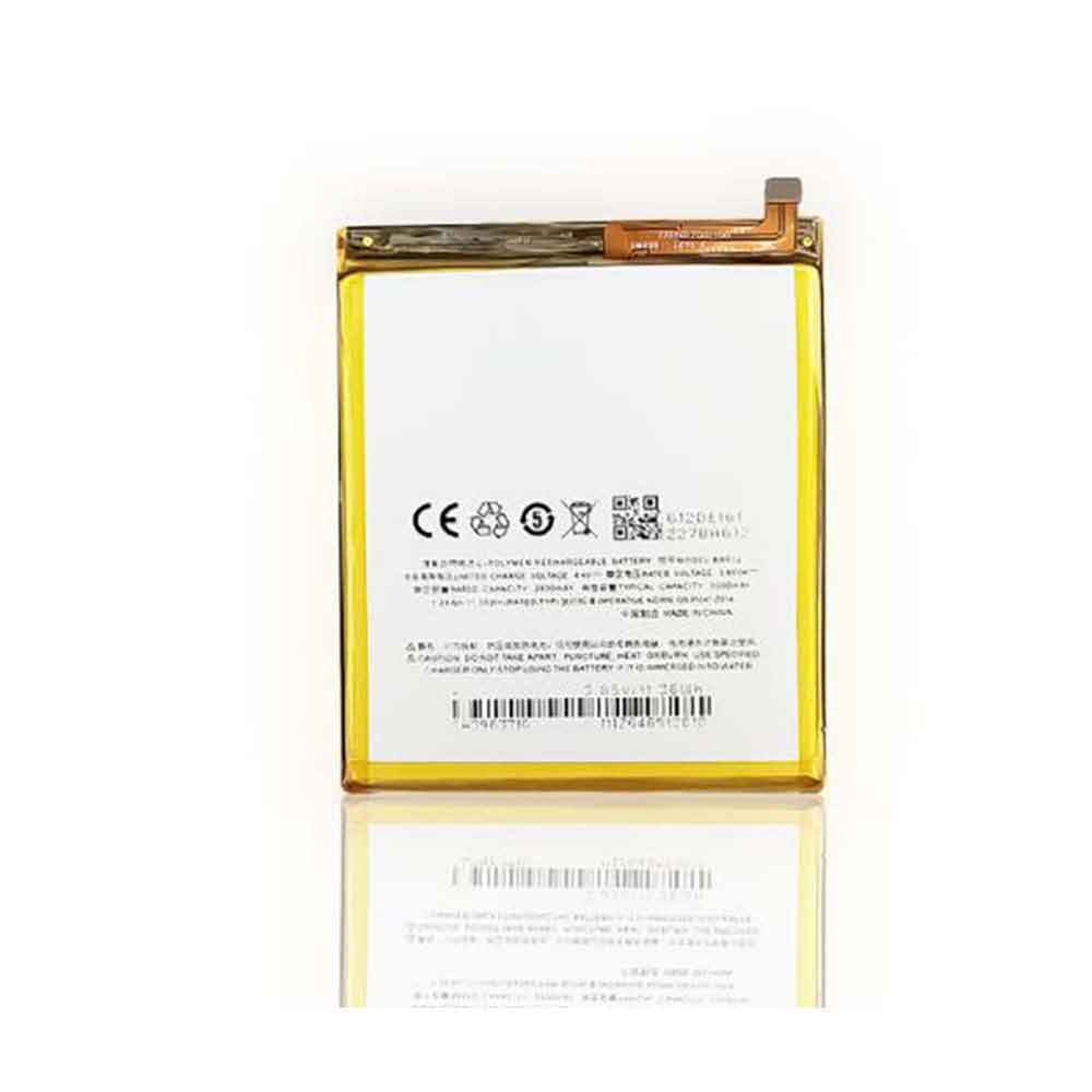 3.85V 4.4V 3000mAh/11.55WH BA612 Smartphone Battery for Meizu M5S