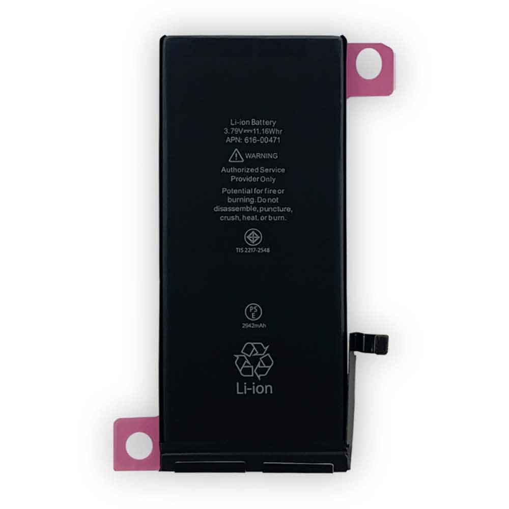 3.79V 2942mAh 11.16WH 616-00471 Smartphone Battery for Apple iPhone XR
