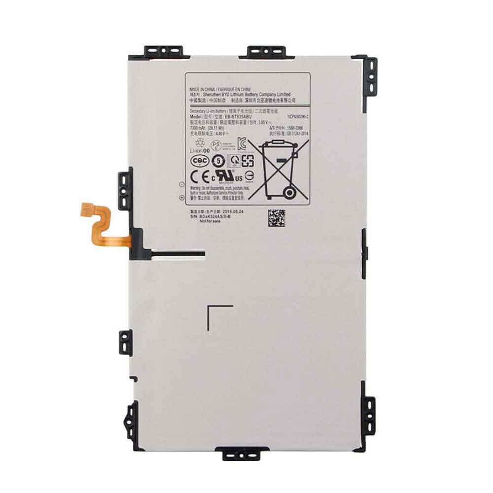 3.85V 4.4V 7300mAh/28.11WH EB-BT835ABU Tablet Battery for Samsung Galaxy Tab S4 10.5 T830 SM-T835