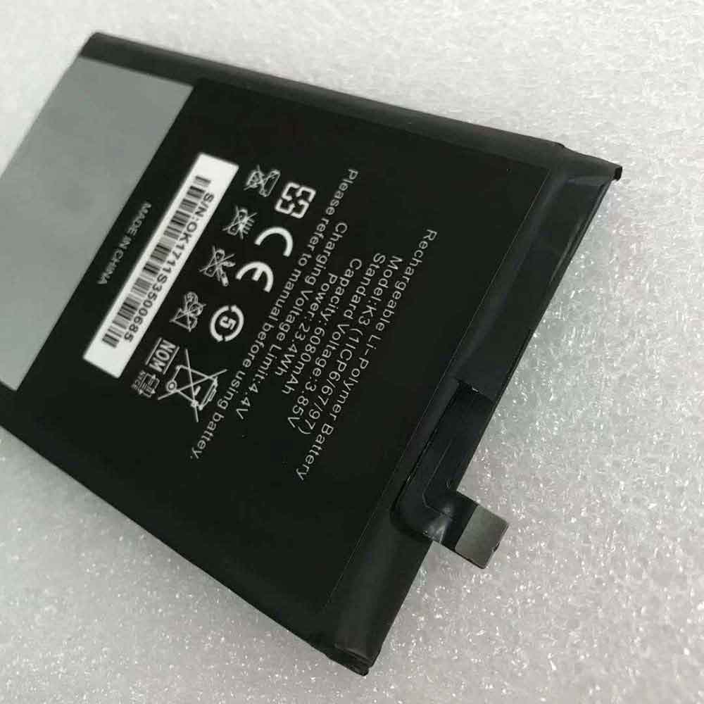 Oukitel K3 battery