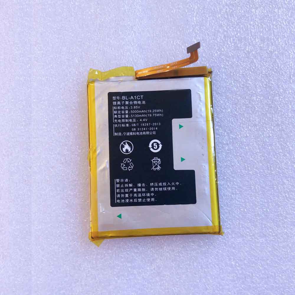 3.85V 4.4V 5000mAh/19.25WH BL-A1CT Smartphone Battery for Koobee BL-A1CT