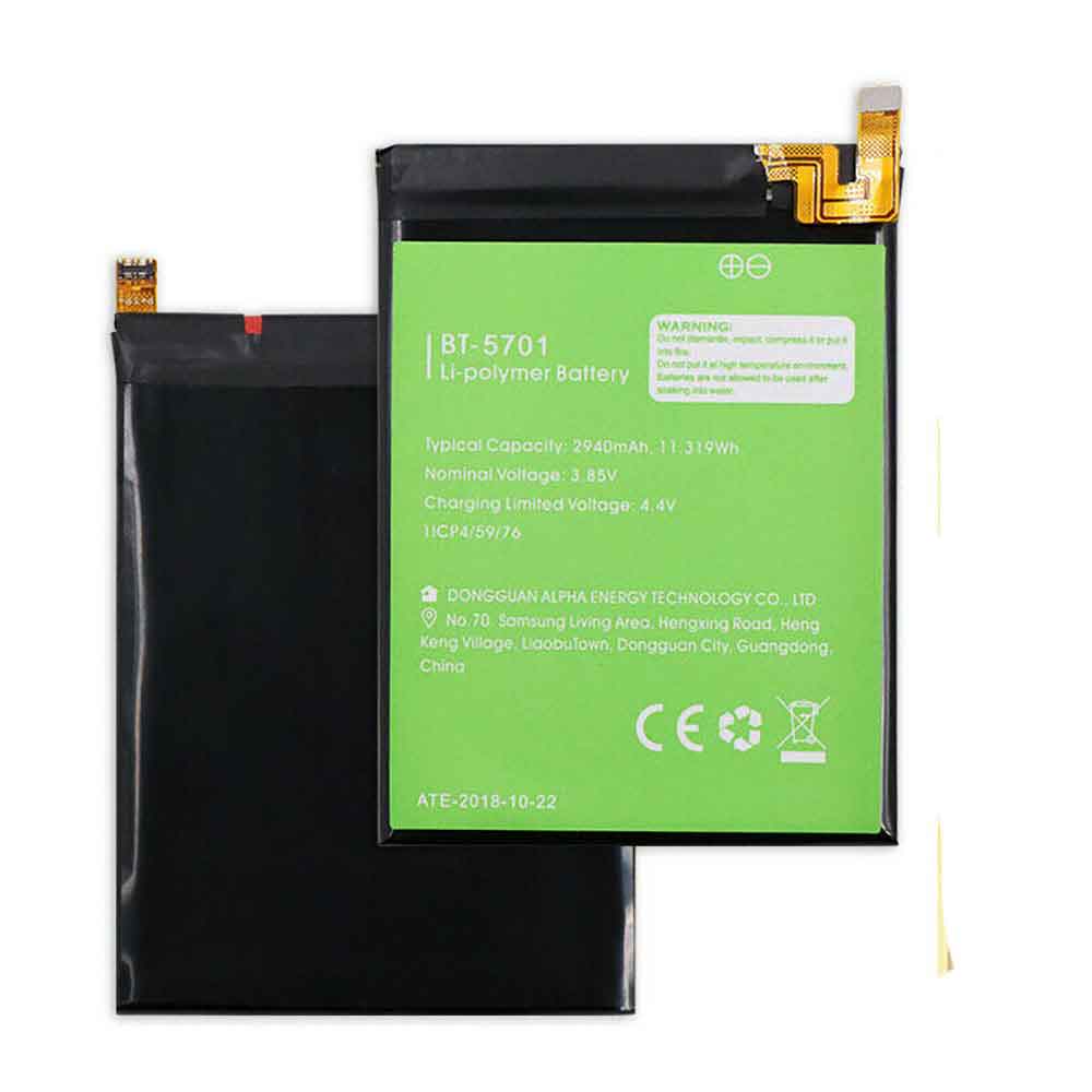 3.85V 4.4V 2940mAh/11.319WH BT-5701 Smartphone Battery for Leagoo S8