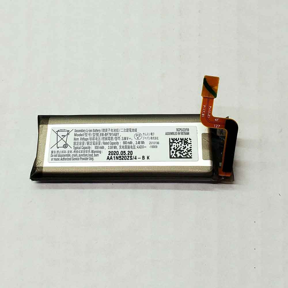 3.86V 4.43V 900mAh/3.48WH EB-BF701ABY Smartphone Battery for Samsung Galaxy EB-BF701ABY