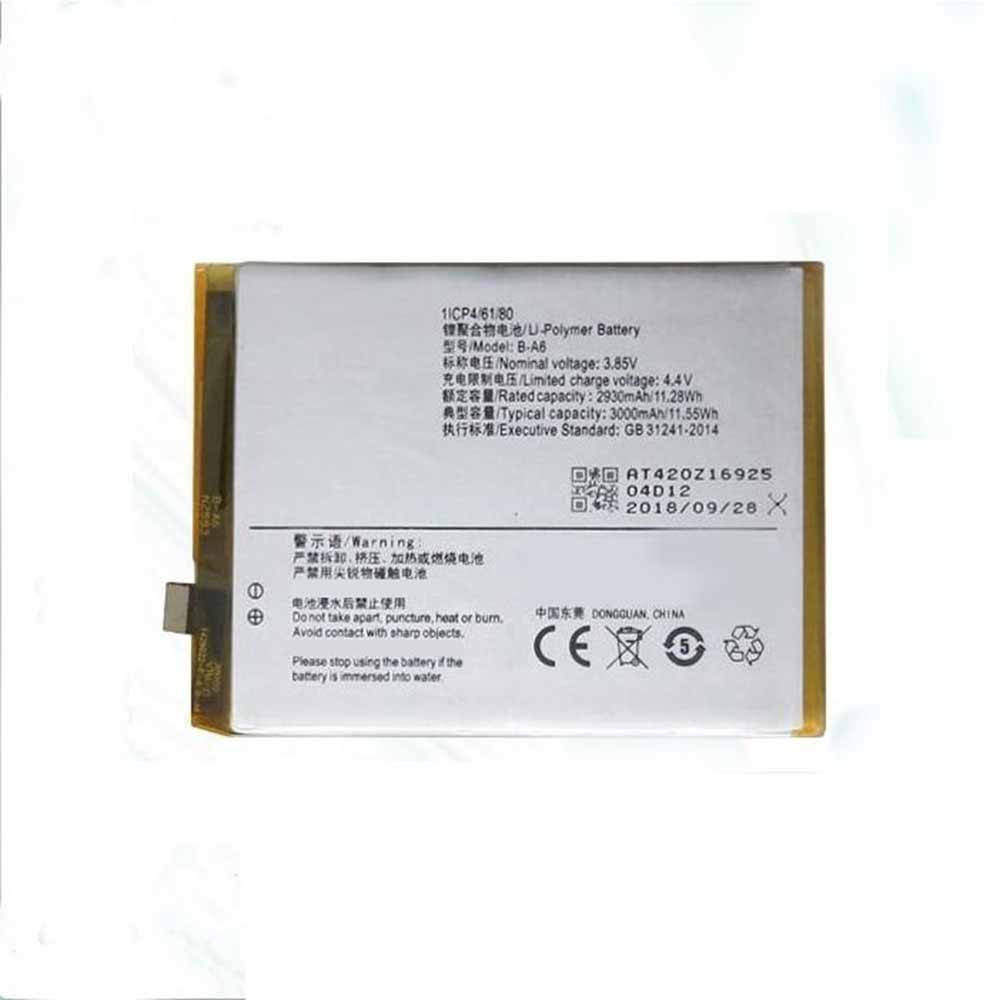 3.85V/4.4V 2930mAh/11.28WH VIVO X7 X7S X7L Replacement Battery