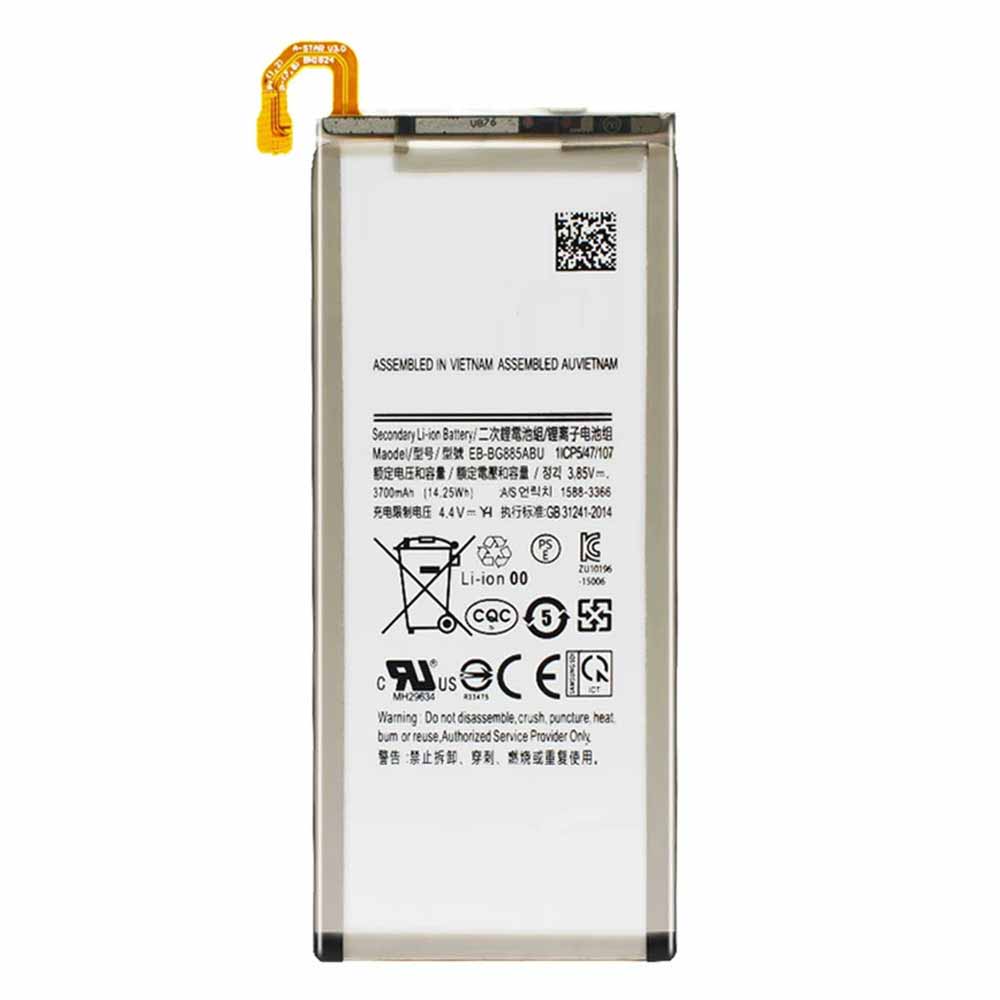 3.85V/4.4V 3700mAh/14.25WH EB-BG885ABU Smartphone Battery for Samsung Galaxy A8 Star (A9 Star) SM-G885F
