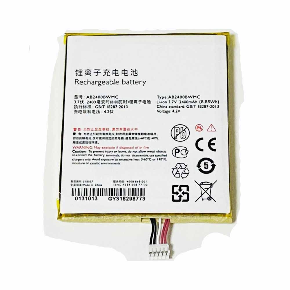 3.7V 4.2V 2400mAh/8.88WH AB2400BWMC Smartphone Battery for Philips W737