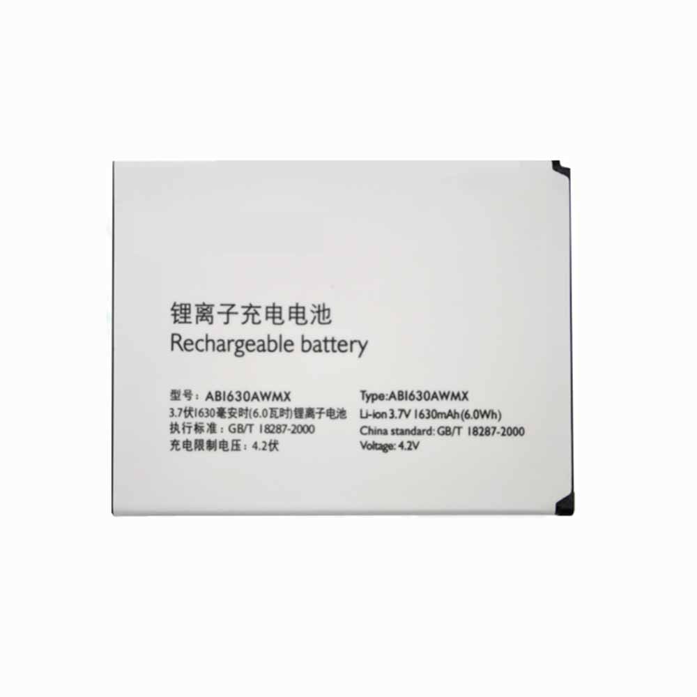 3.7V 4.2V 1630mAh/6.0WH AB1630AWMX Smartphone Battery for Philips X2560 D633 T539 W536 W635