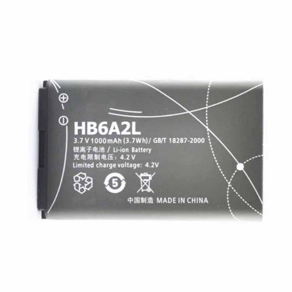 3.7V 4.2V 1000mAh/3.7WH HB6A2L Smartphone Battery for Huawei C2827 C2823 C2828 C7300 C2829 F261