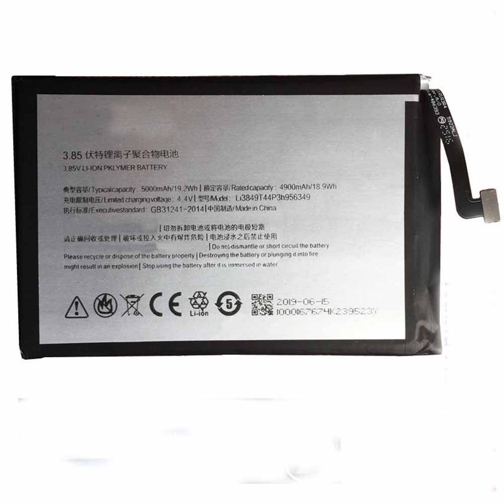 3.85V/4.4V 4900mAh/18.9WH Li3849T44P6h956349 Smartphone Battery for ZTE Nubia N1 NX541J
