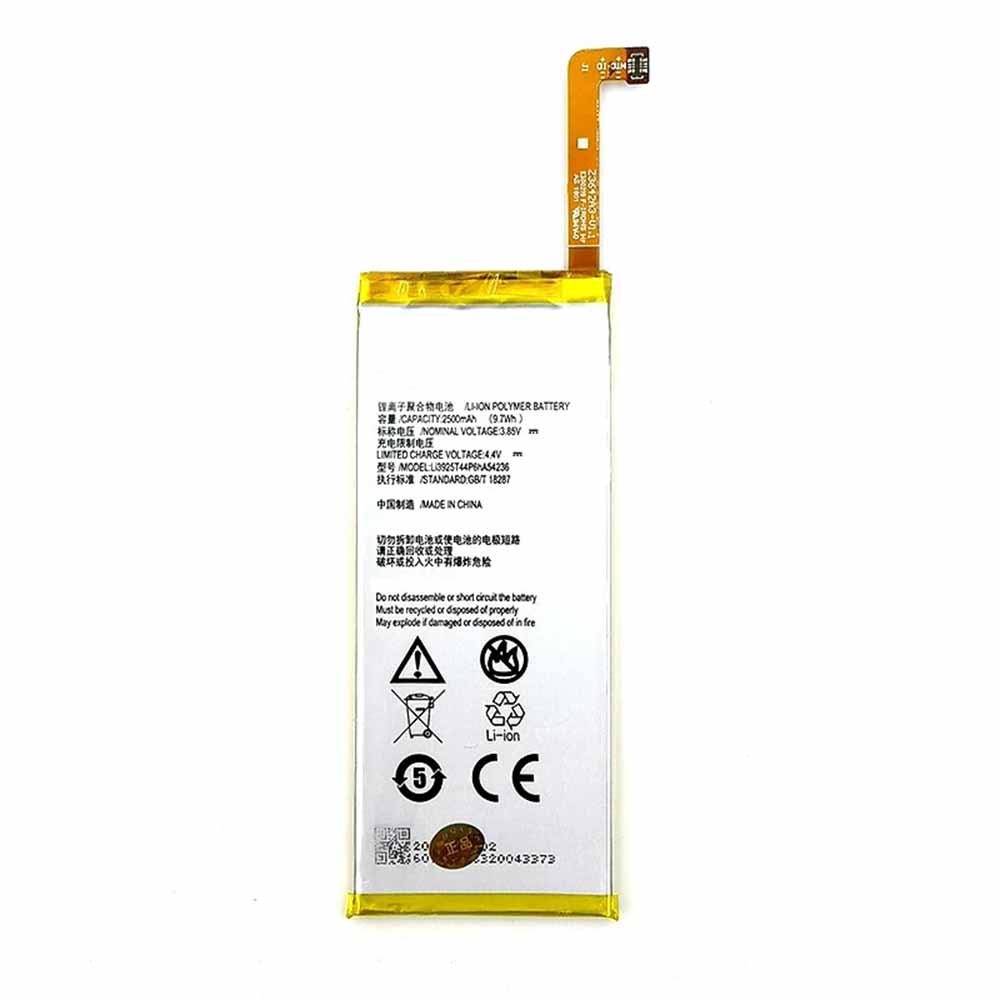 3.85V/4.4V 2500mAh/9.7WH Li3925T44P6HA54236 Smartphone Battery for ZTE Blade S7 T920