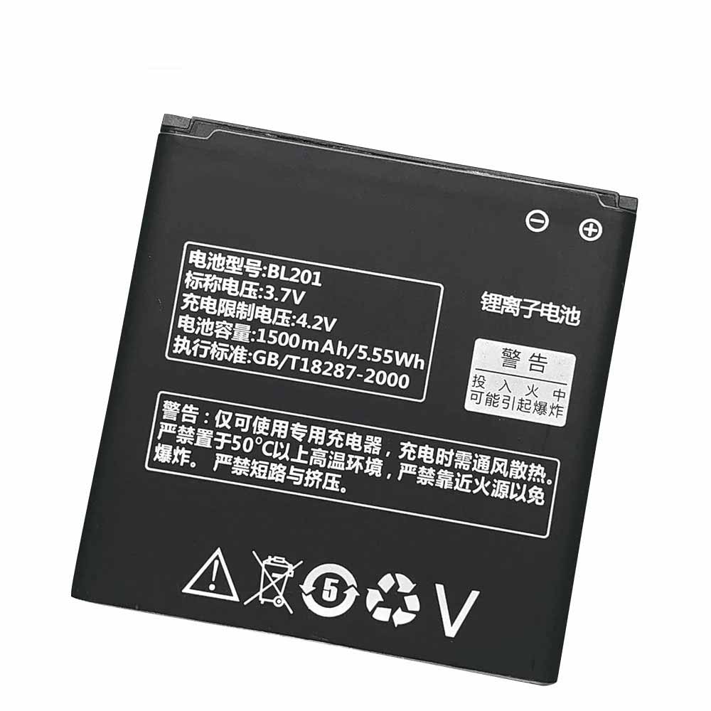 3.7V/4.2V 1500mAh/5.55WH BL201 Laptop Battery for Lenovo A60