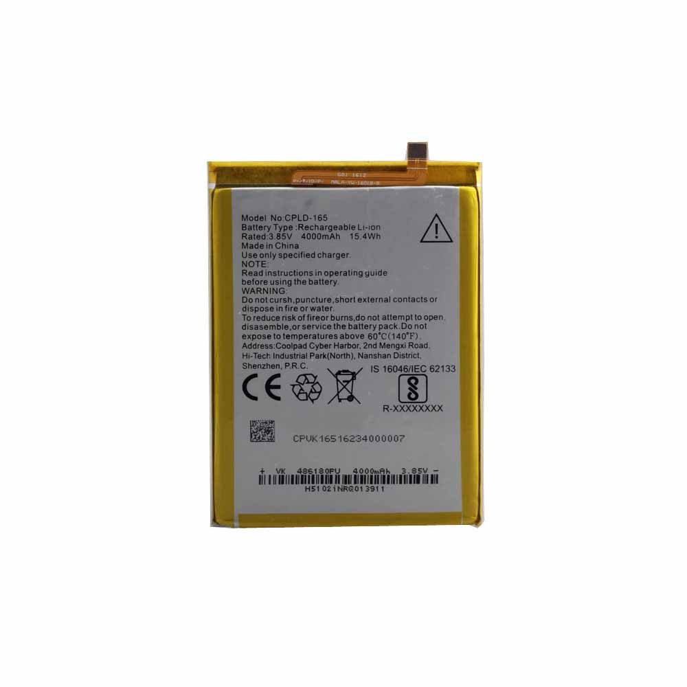 3.85V/4.4V 4000mAh/15.4WH CPLD-165 Smartphone Battery for Coolpad phone