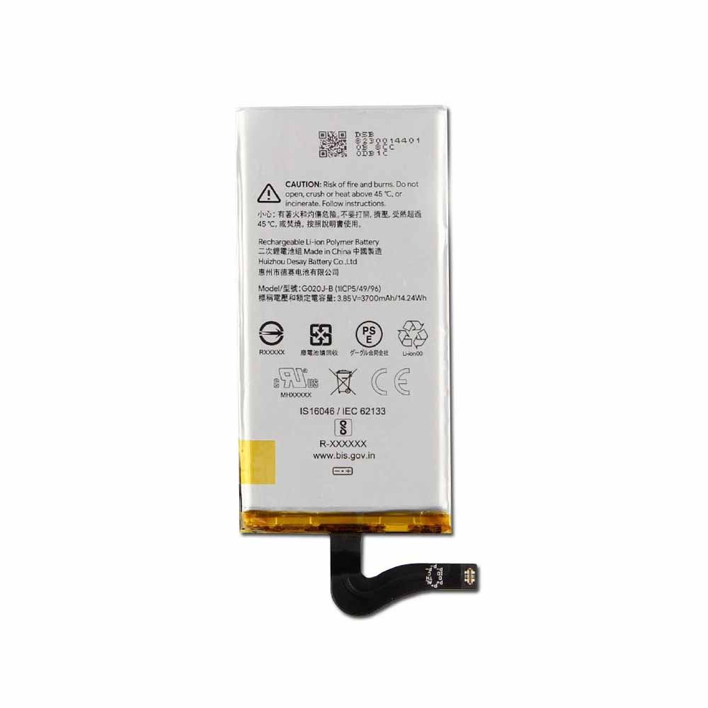 3.85V/4.4V 3700mAh/14.24WH Google Pixel 4 XL Replacement Battery