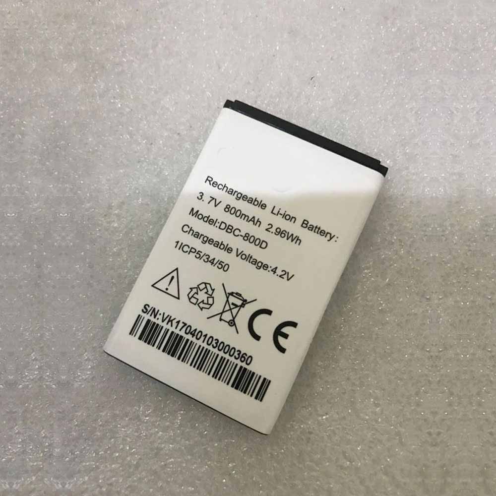 3.7V/4.2V 800mAh/2.96WH DBC-800D Smartphone Battery for Doro 6021 6030