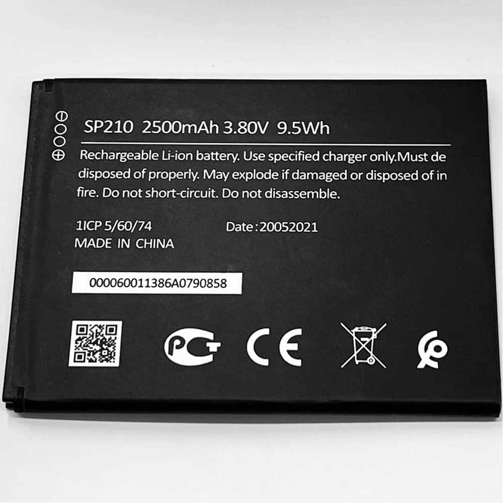 3.8V/4.35V 2500mAh/9.5WH SP210 Smartphone Battery for Nokia C1 Plus 2021