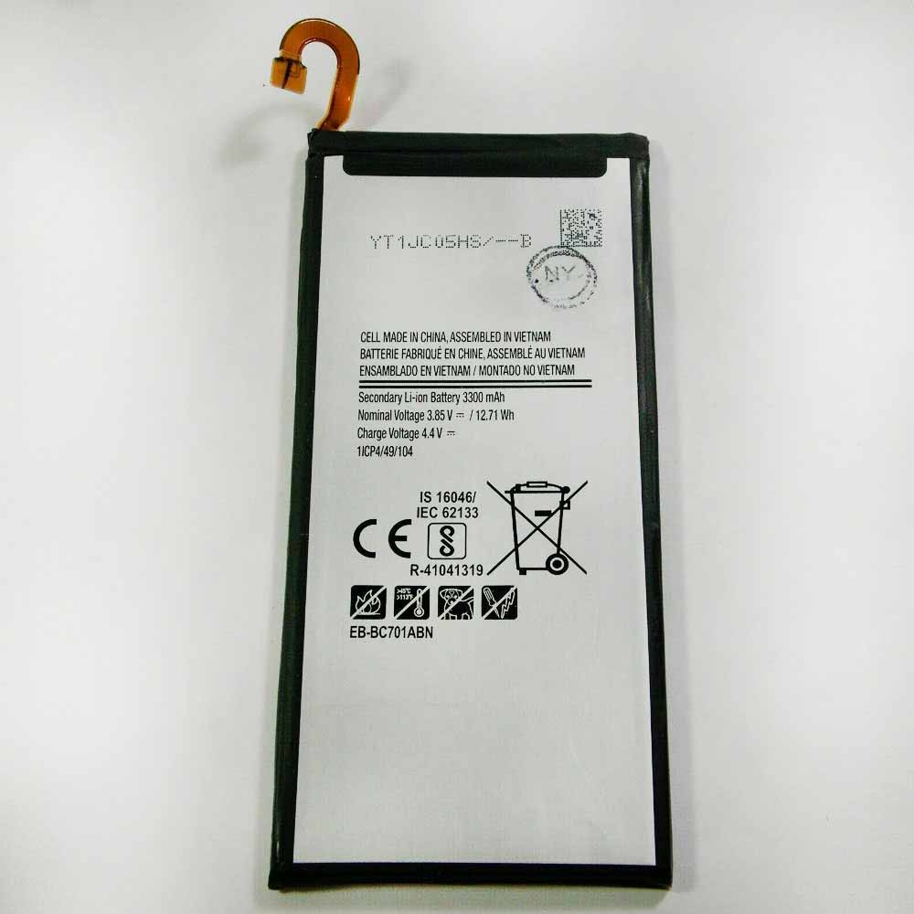 3.85V/4.4V 3300mAh/12.71WH EB-BC701ABN Smartphone Battery for Samsung Galaxy C7 PRO