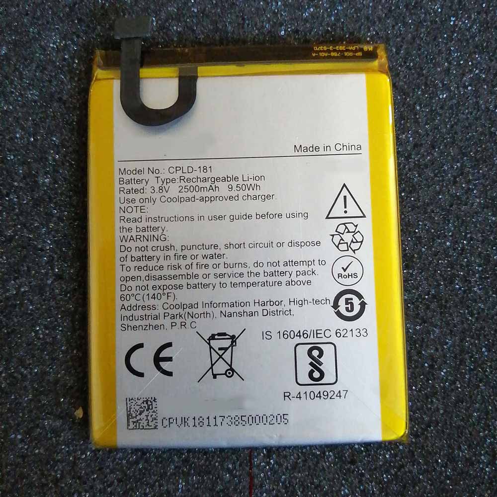 Coolpad phone battery