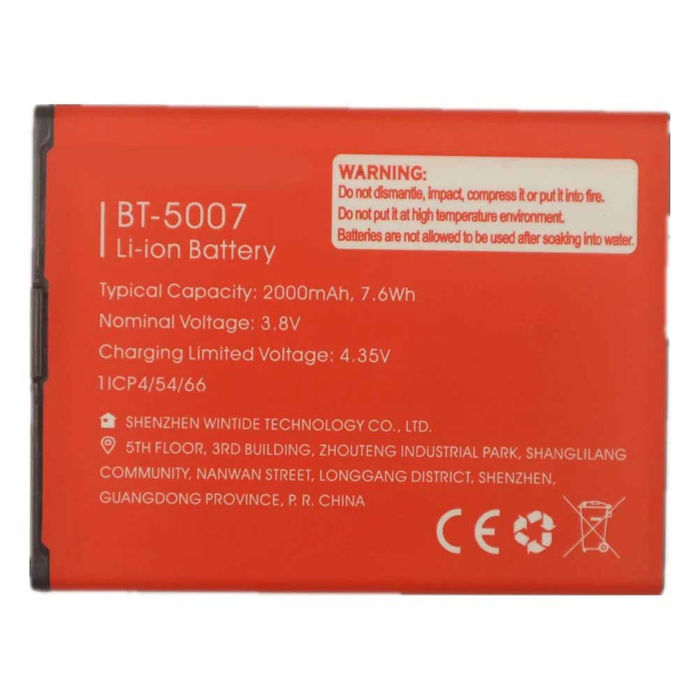 3.8V/4.35V 2000mAh/7.6WH BT-5007 Smartphone Battery for Leagoo Z9