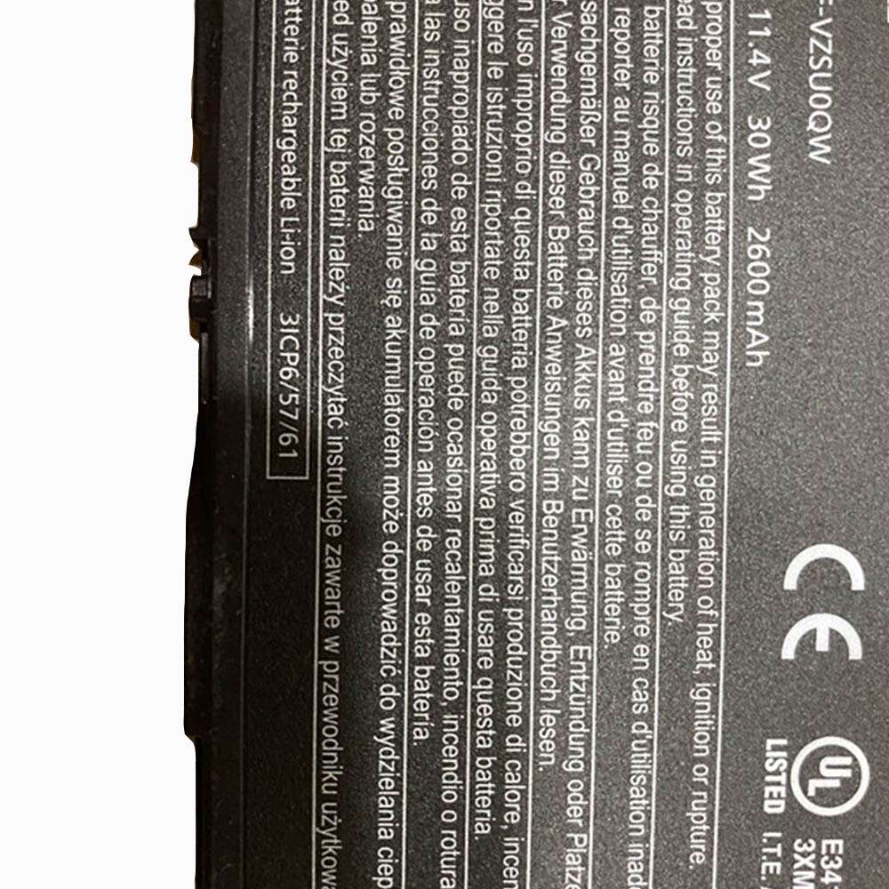 Panasonic Toughbook CF-20 Mk1 Tablet PC battery
