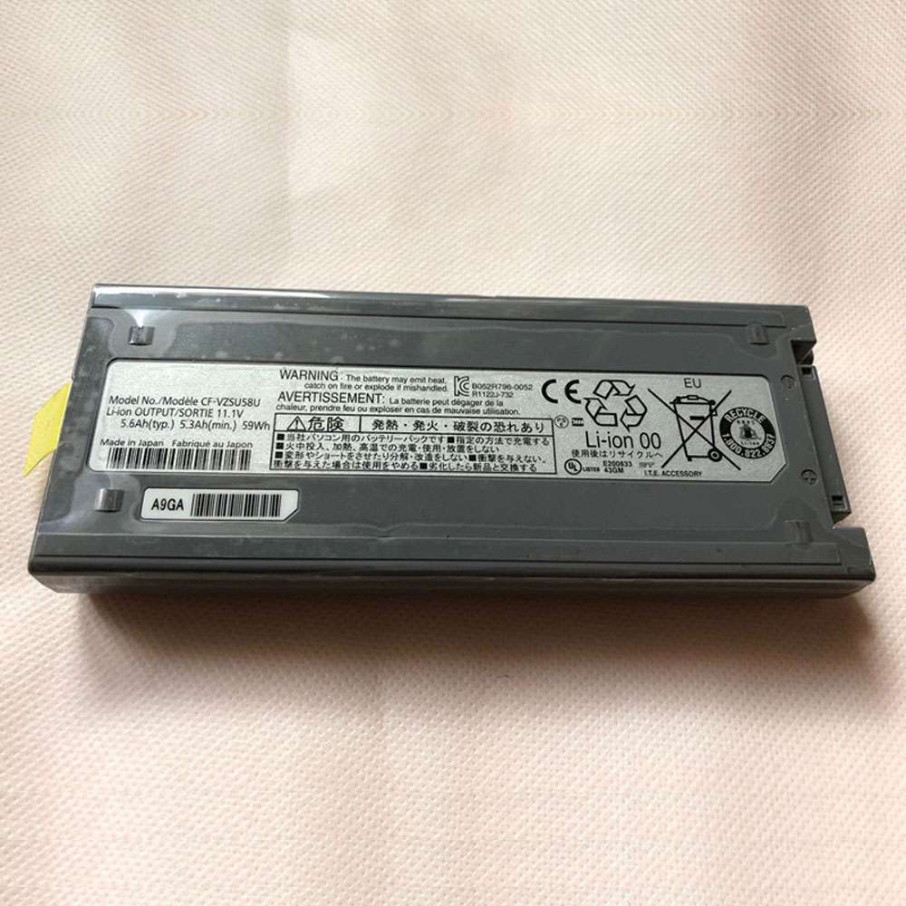 11.1V 59Wh/5600mAh Panasonic Toughbook CF-19 CF-VZSU28 CF-VZSU48 Replacement Battery