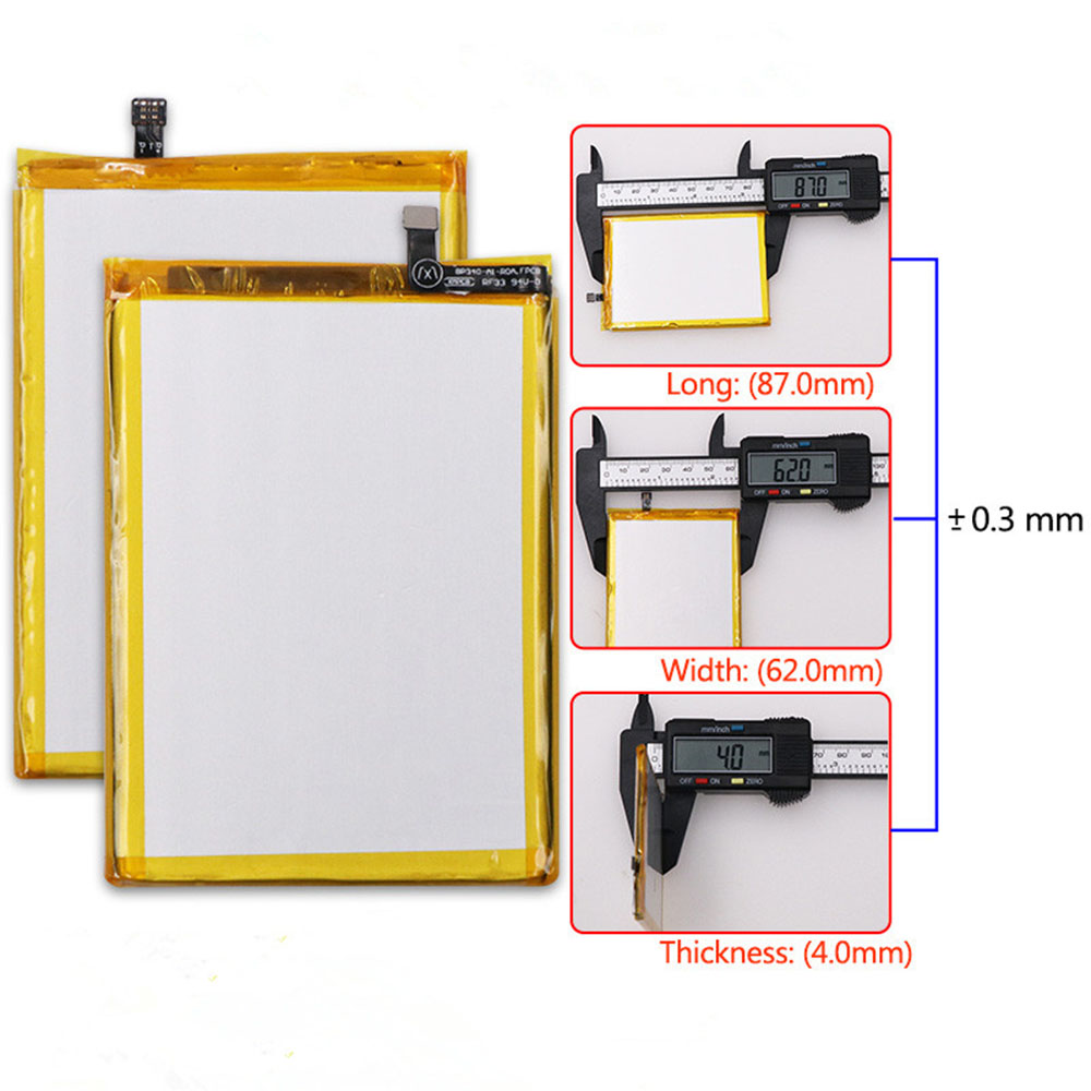 3.85V/4.40V 4200mAh Mix_2 Smartphone Battery for Vernee Mix 2