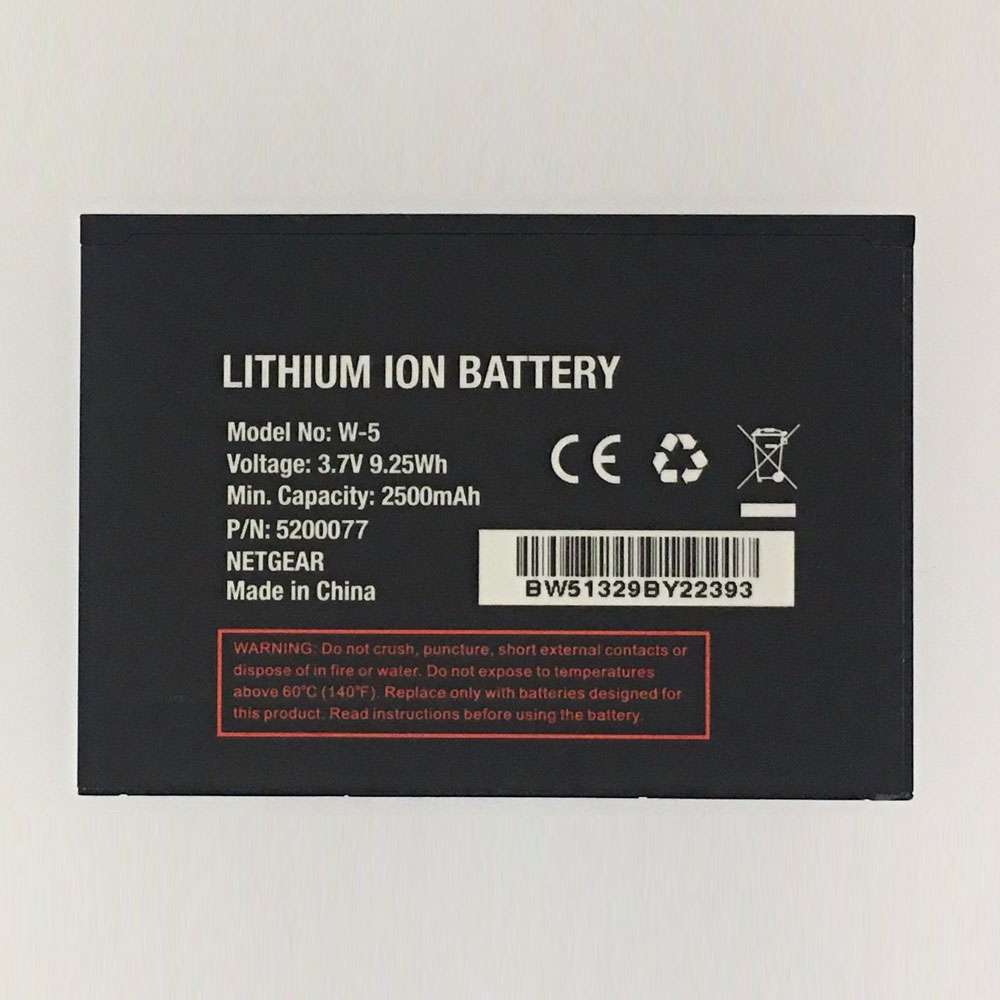 3.7V 2500mAh/9.25WH Netgear Sierra Wireless Router Aircard 770S 771S 782S 790S Replacement Battery