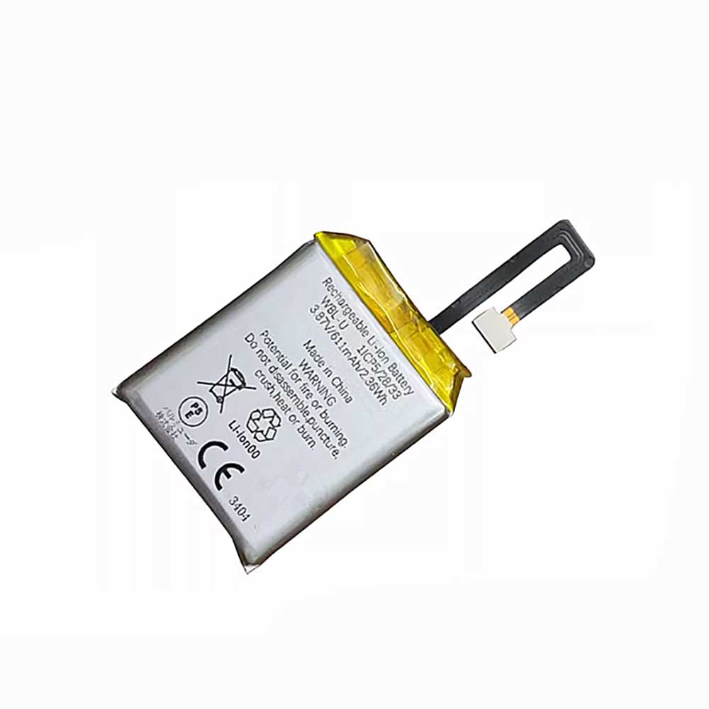 3.87V 611mAh WBL-U Smart Watch Battery for TicWatch Pro 5