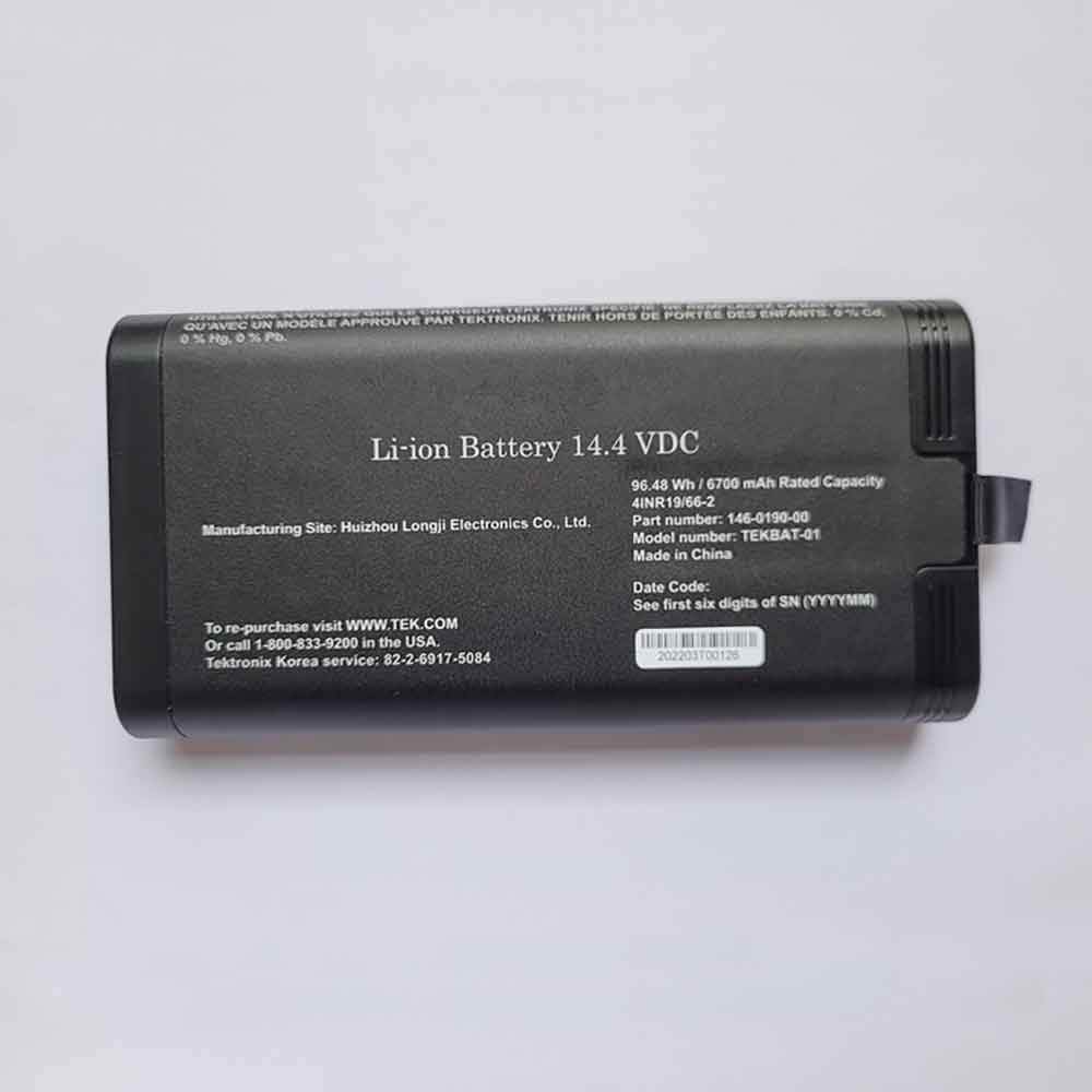 14.4V 6700mAh Tektronix-1 Electronic Batteries for Tektronix WFM200BA 2300 146-0188-00