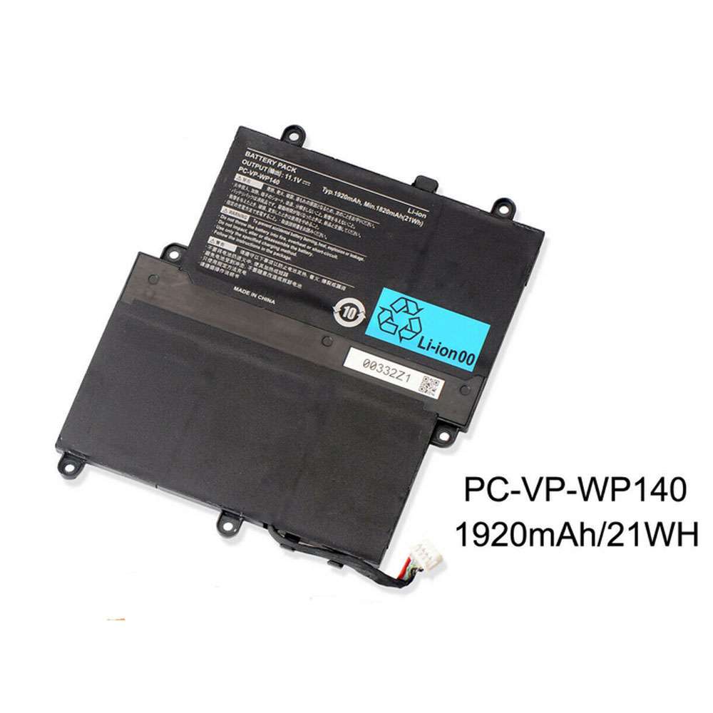 11.1V 1920mah /21WH NEC PC-VP-WP140 3icp5/34/50-2 Replacement Battery