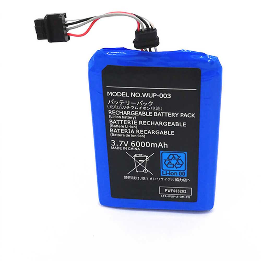 3.7V 6600mAh Nintendo Wii U GamePad WUP003 WUP-012 Replacement Battery