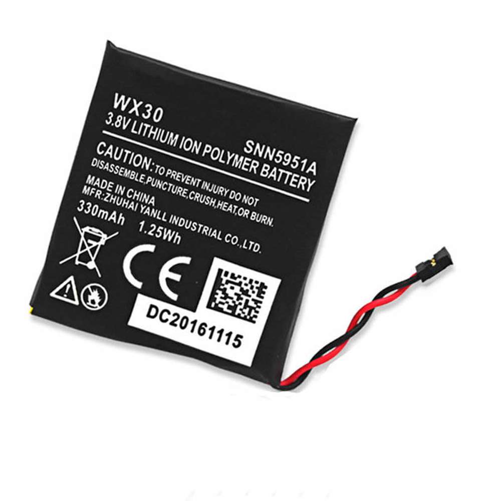 3.8V 300mAh WX30 Smartphone Battery for Moto 360 Smart Watch
