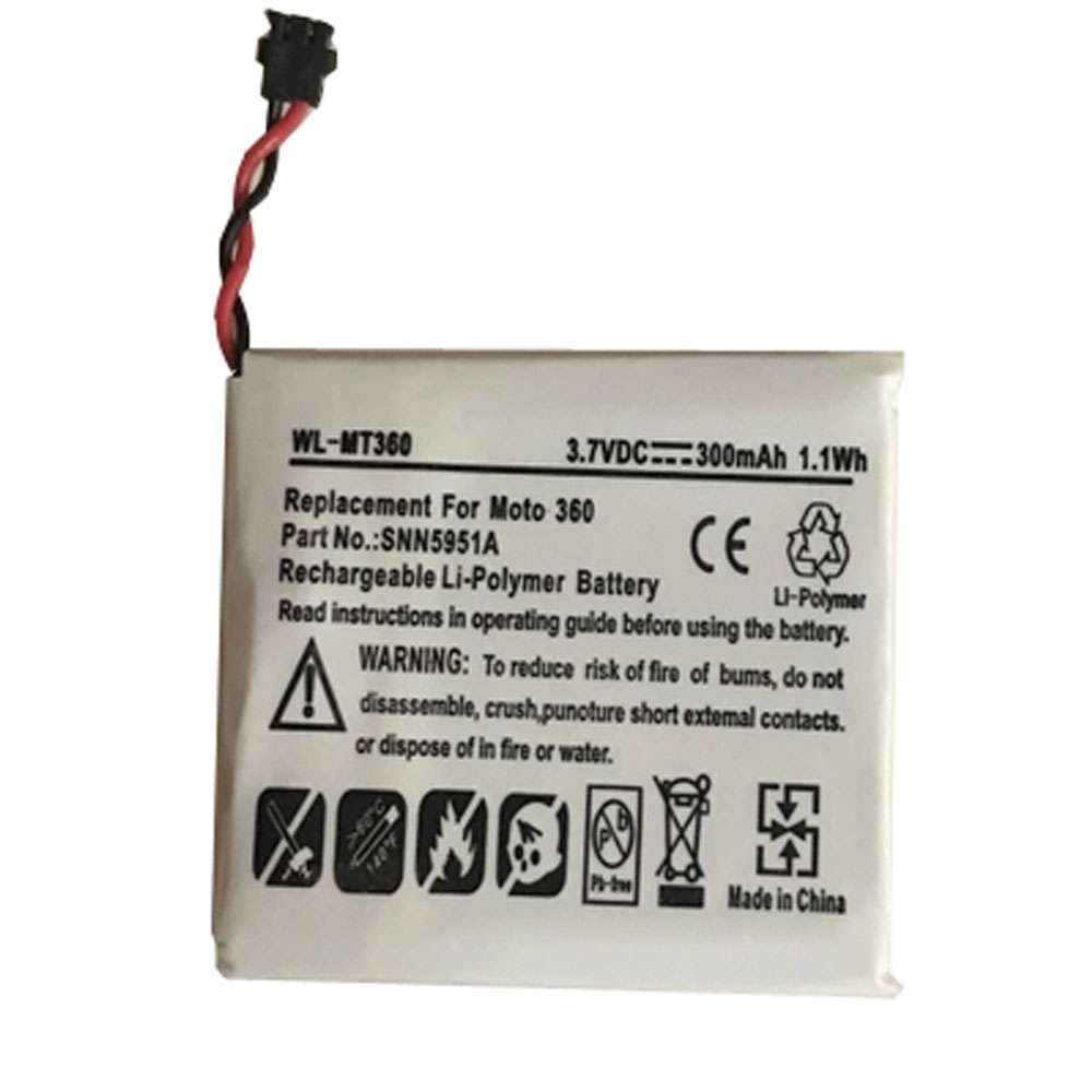 Motorola Moto 360 1st Gen 2014 SNN5951A battery