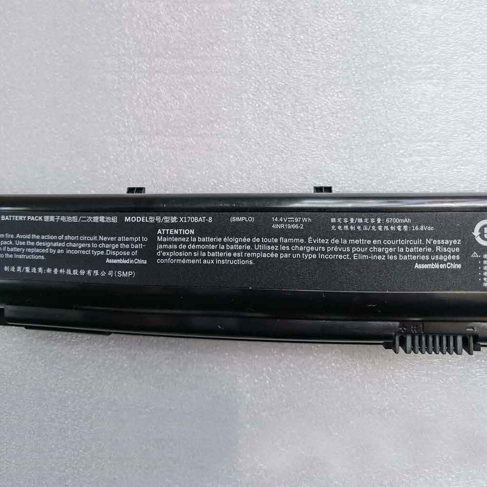 Clevo X170BAT-8 battery