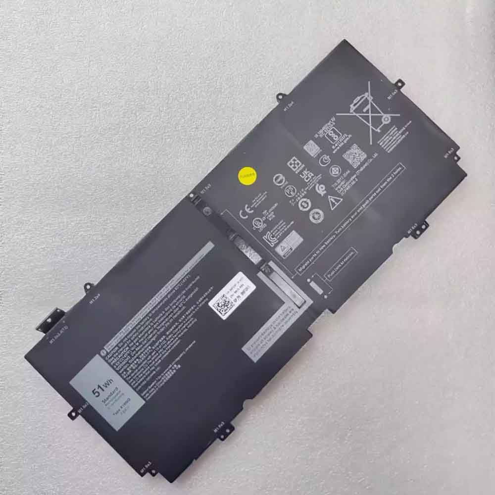 7.6V 6375mAh X1W0D Laptop Battery for Dell XPS 13 7390 2-In-1