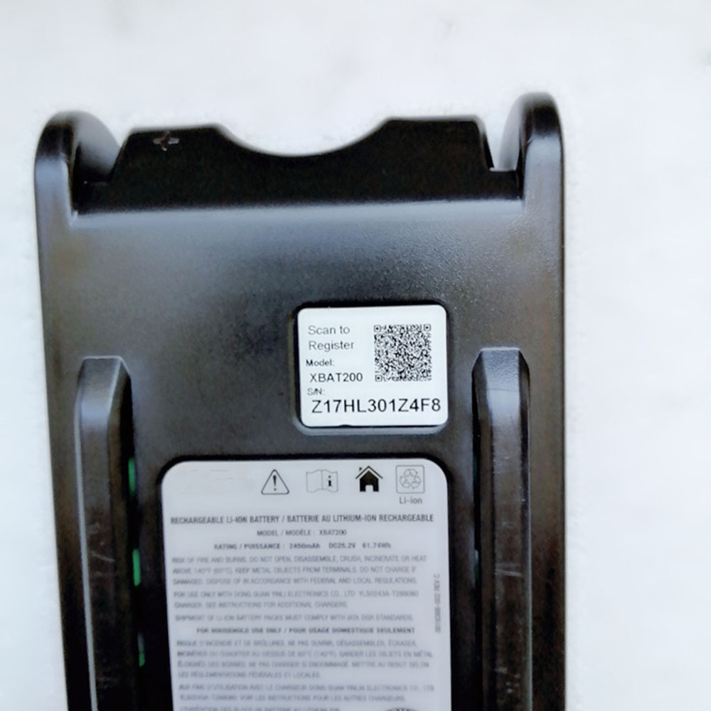 Shark Ion IonFlex XBAT200 Cordless Vacuums battery