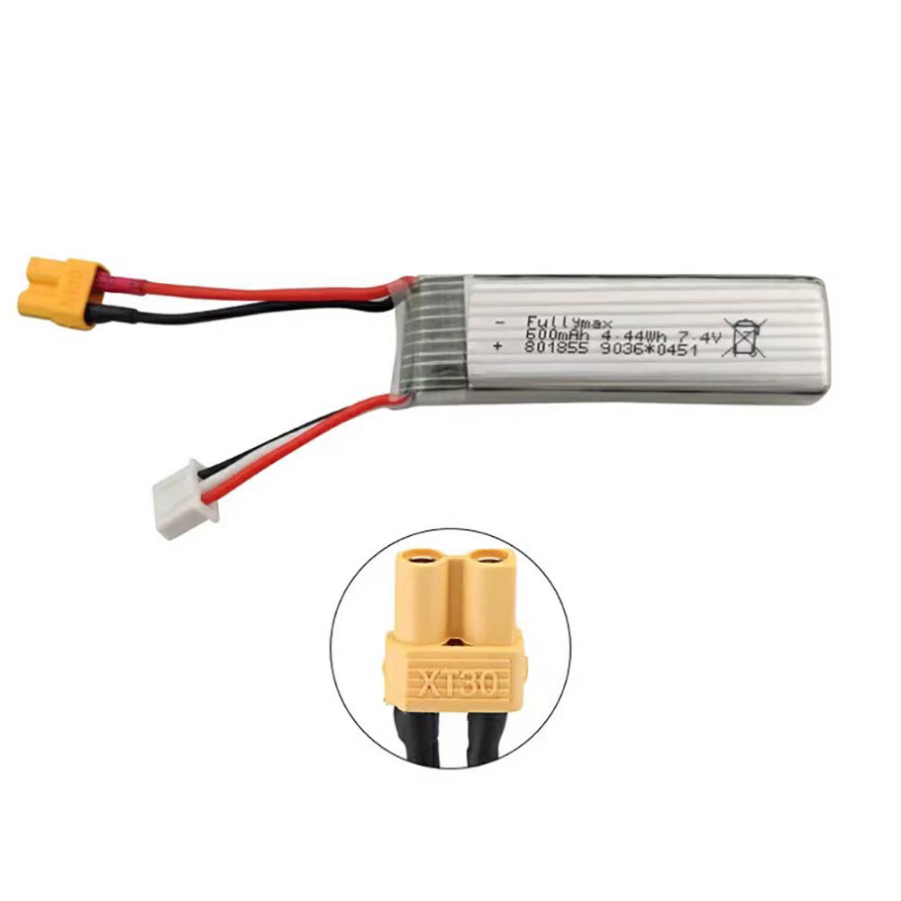 7.4V 600mAh/4.44Wh XK-K130 Toys Battery for Weili XK K130