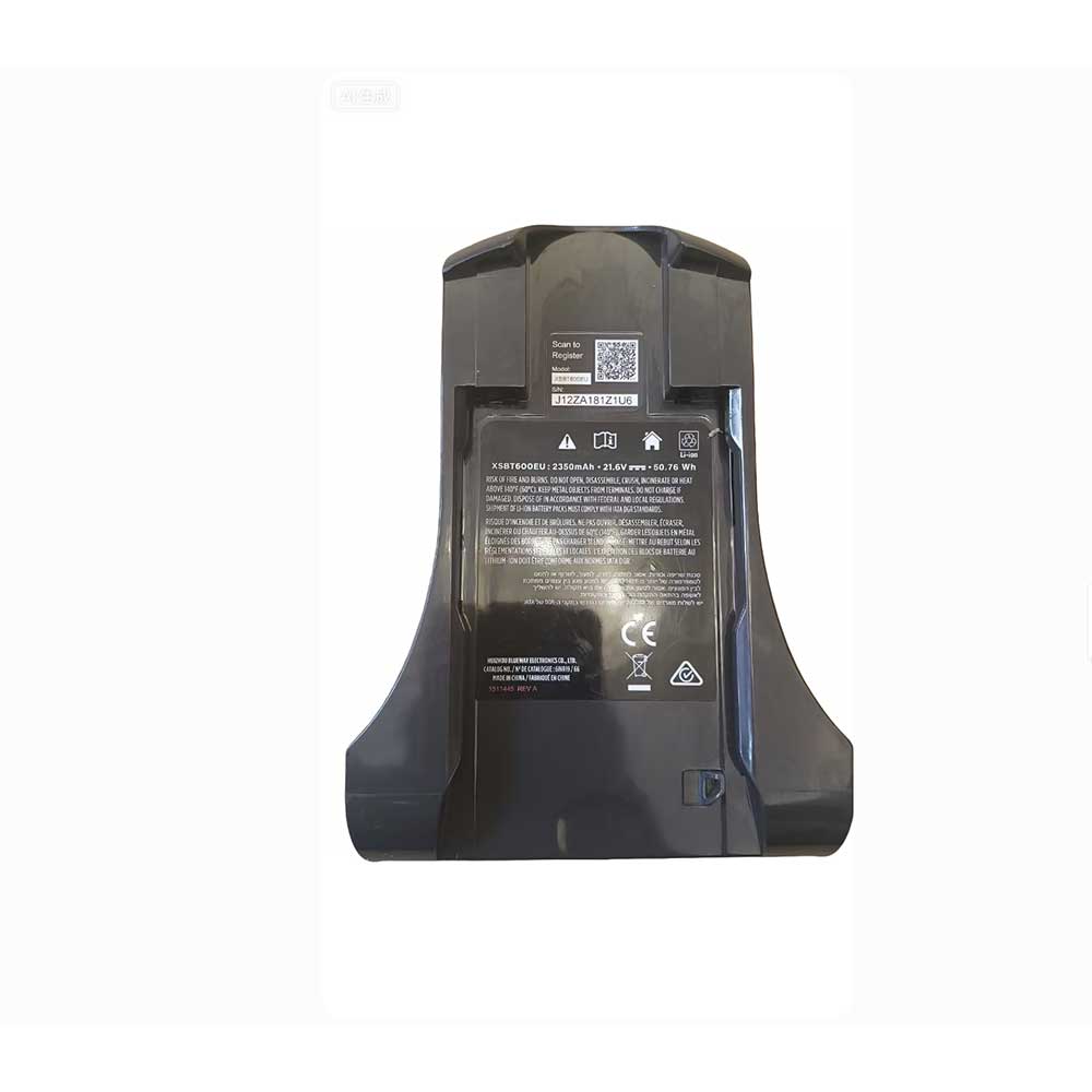 21.6V 50.76Wh XSBT600EU Vacuum Cleaner Battery for Shark IZ251 IZ320 IZ430